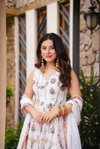 Barkat Georgette Embroidery Work Gown With Dupatta Exporters In India